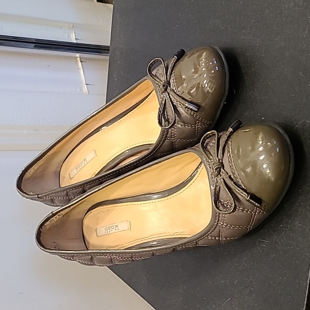 GUC s.8 Geox quilted leather heels